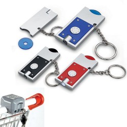 ART. 40 Portachiavi con luce led, batteria inclusa