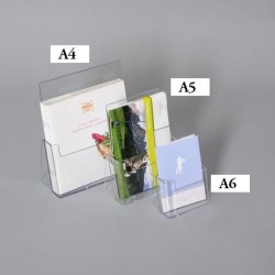 ART. 501 Tasca portaposter monofacciale in plastica trasparente