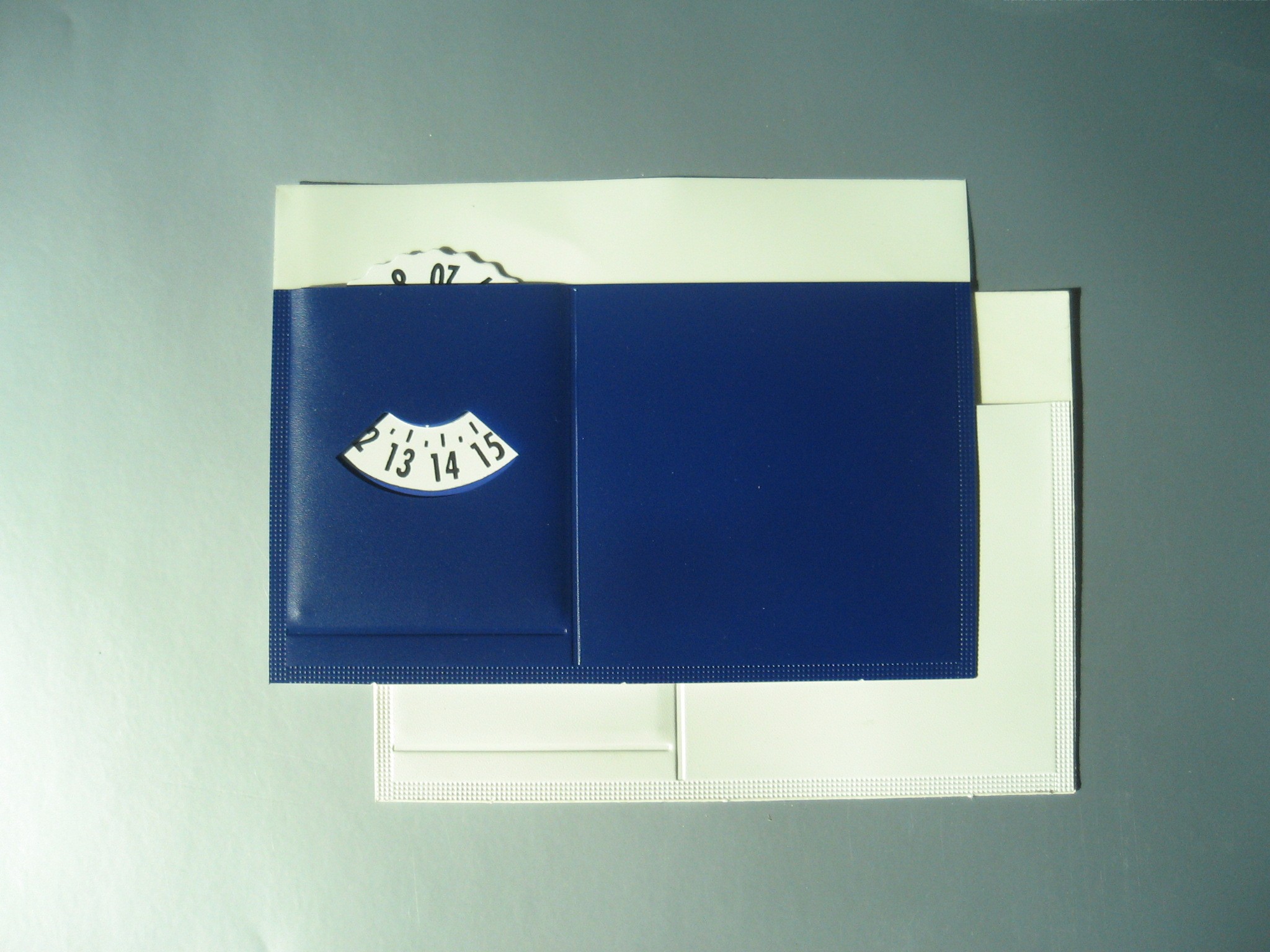 Disco Orario Europeo In Cartoncino - Segnalatore Parcheggio Con Rotella Regolabile - Foto 11